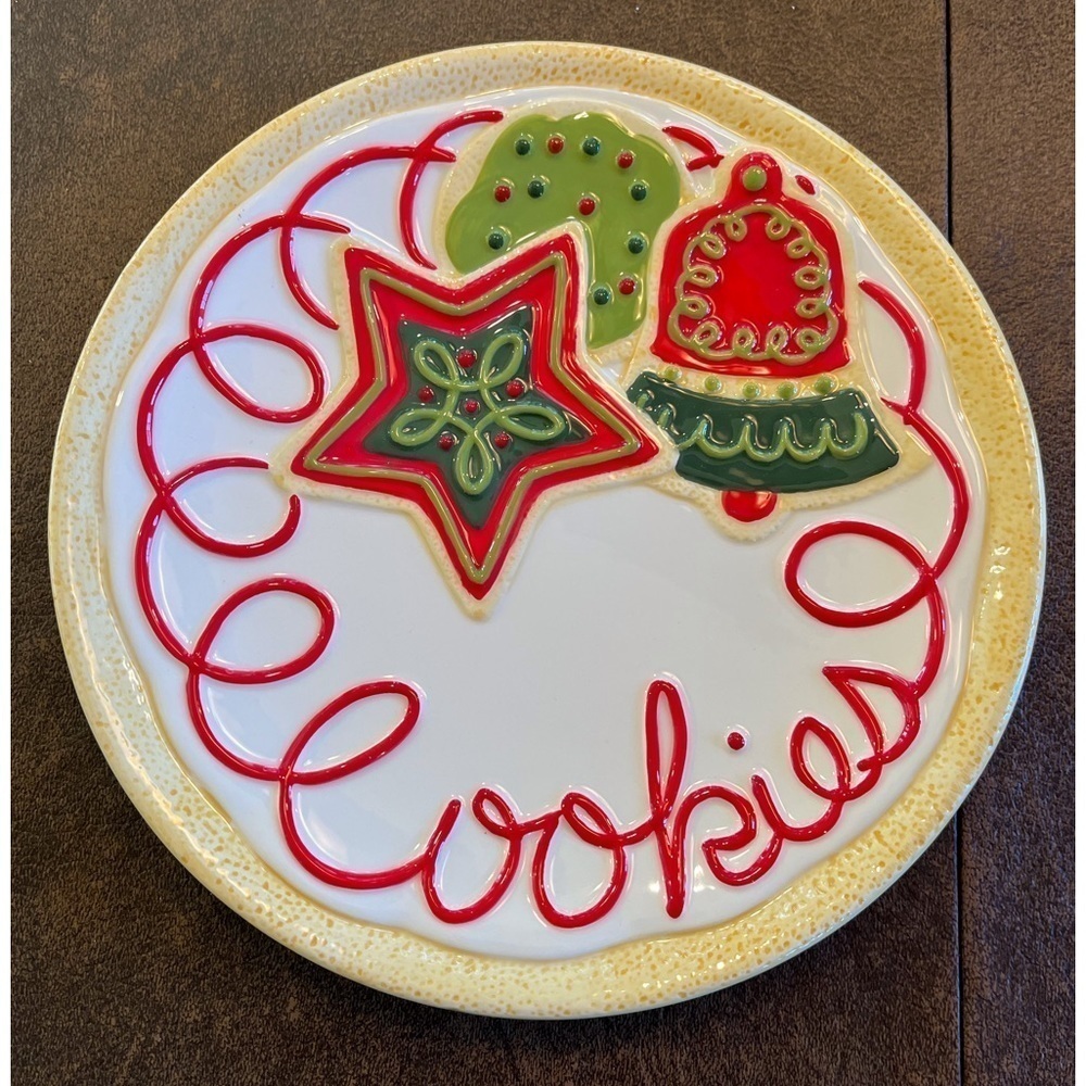 Cookies for Santa Plate - Fitz and Floyd, New in Box
